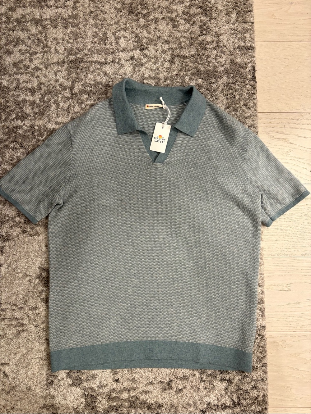 NWT Marine Layer Liam knit sweater polo